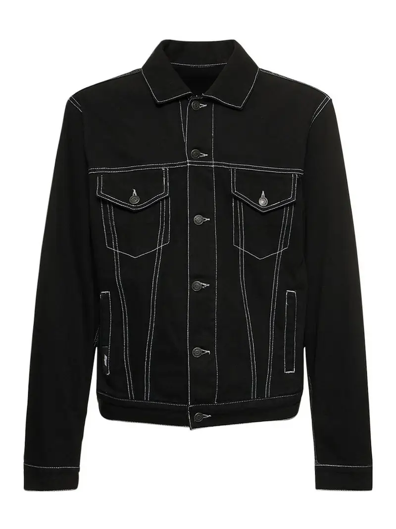 . Giacca msgm cotone toro Nero