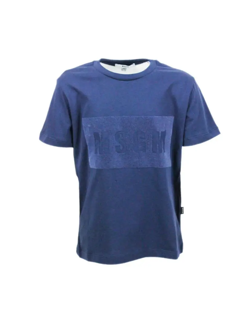 MSGM KIDS T-shirt Blu 3270634