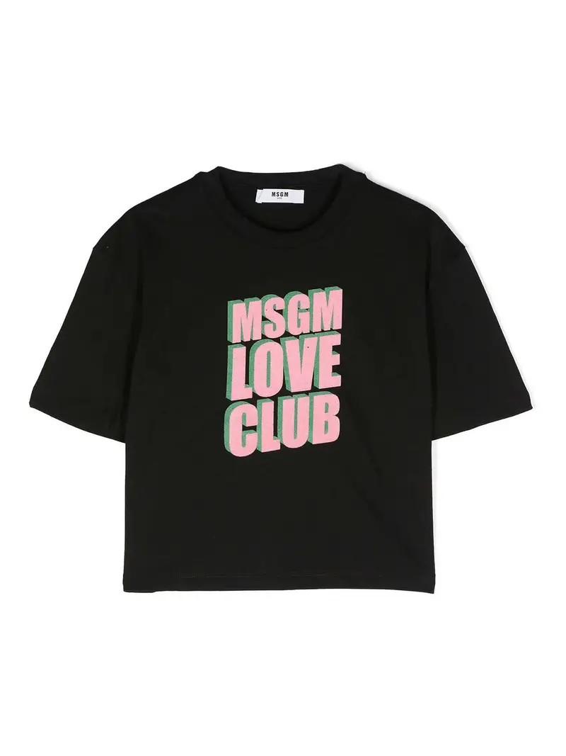 MSGM KIDS T-shirt Nero 3343562