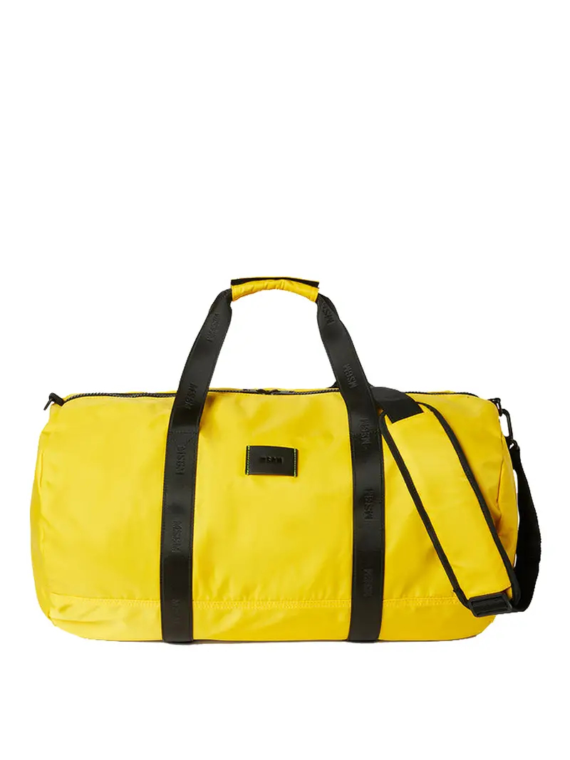 . Msgm signature duffle Giallo