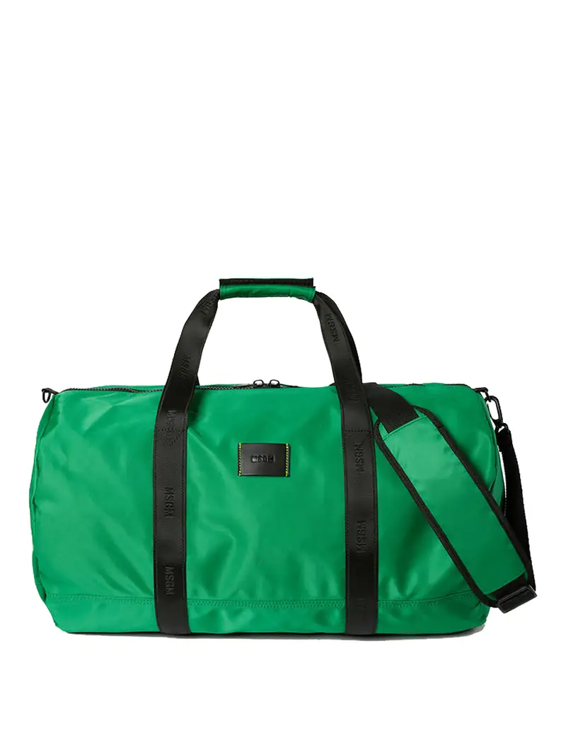 . Msgm signature duffle Verde
