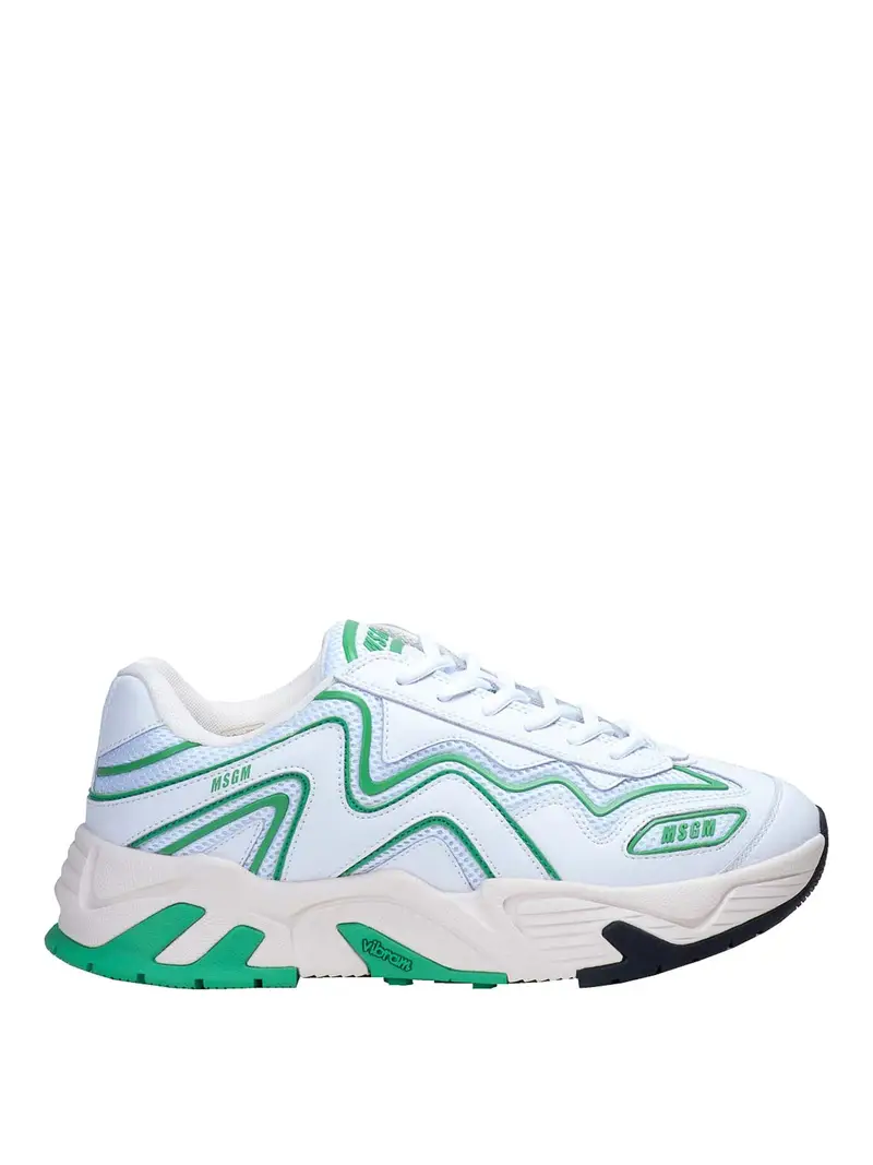 Msgm Vortex Trainer Bianco