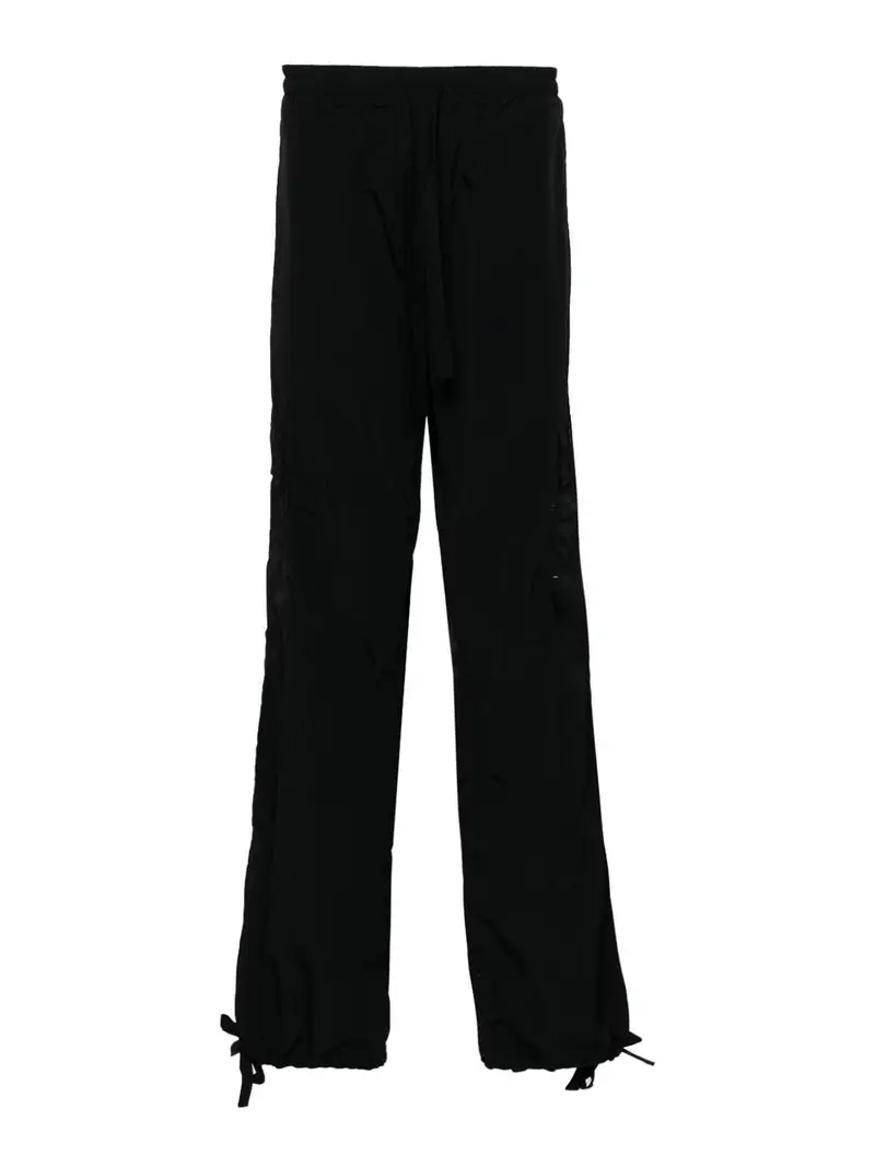 Pantaloni con struttura ripstop Nero