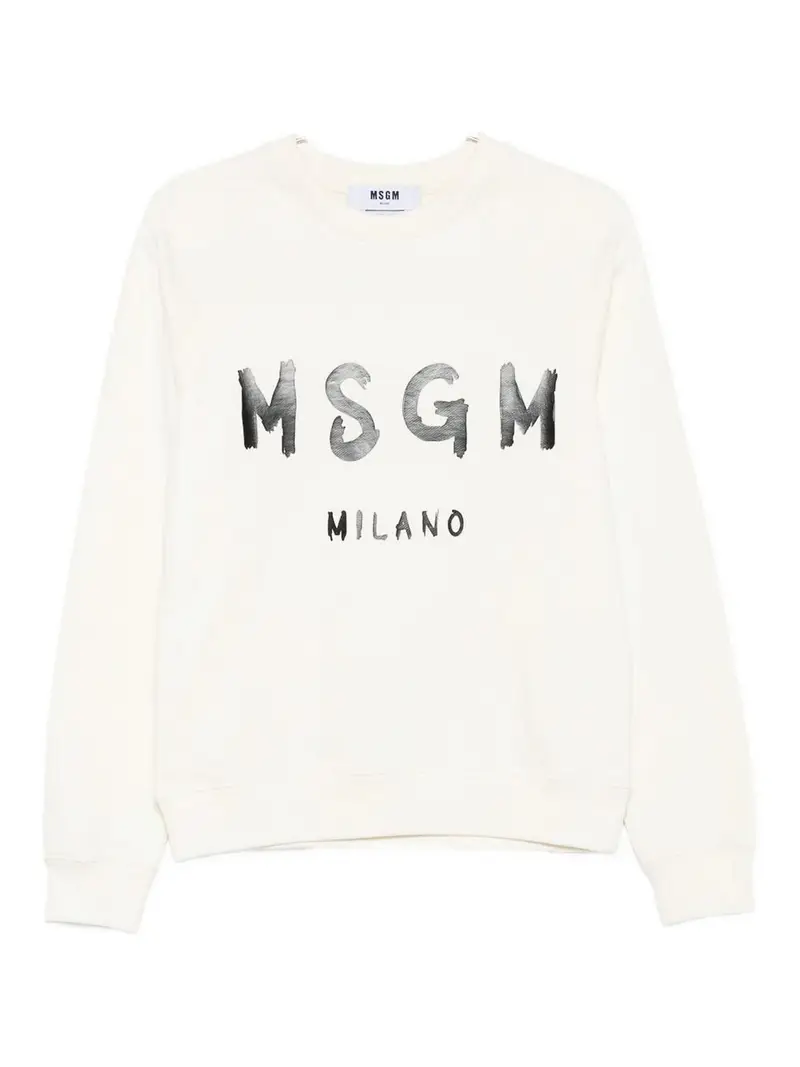 . Spaccatura in giuttona bianca di cotone Bianco