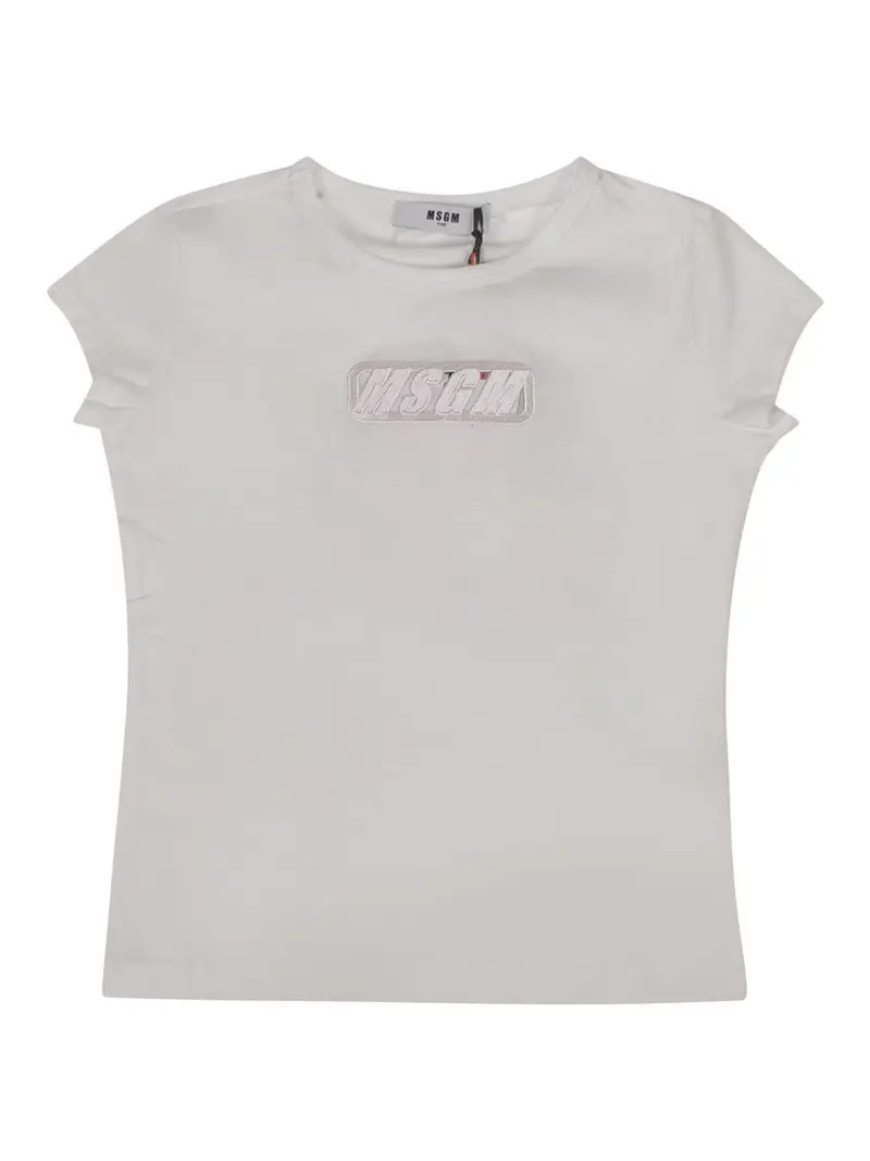 MSGM T-shirt Bianco 4228511