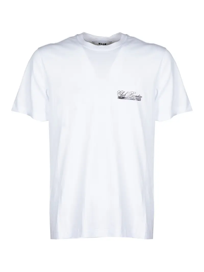 MSGM T-shirt Bianco 3259903