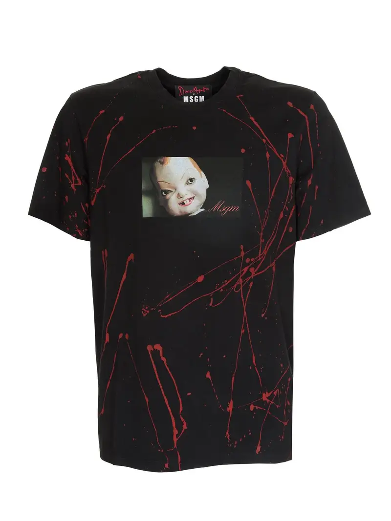 MSGM T-shirt Nero 3310495