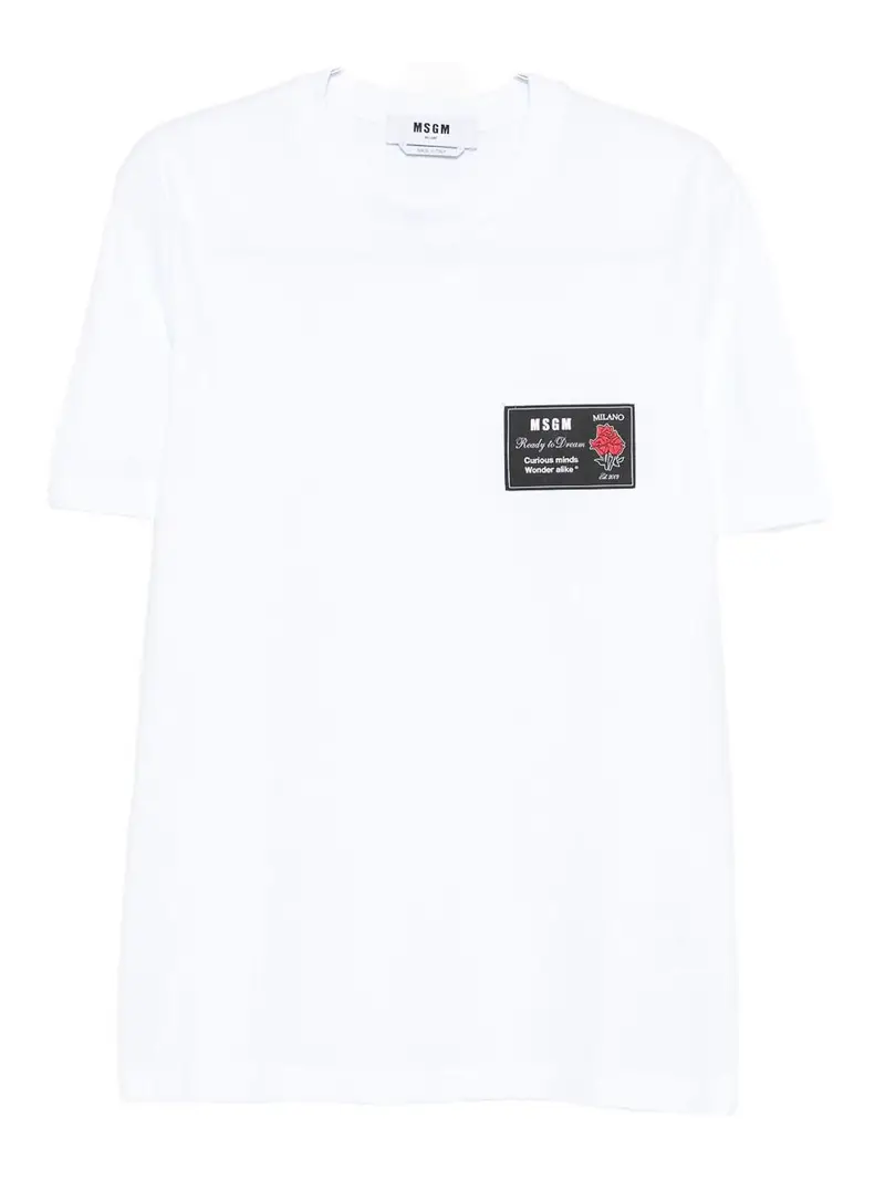 MSGM T-shirt Bianco 3269729