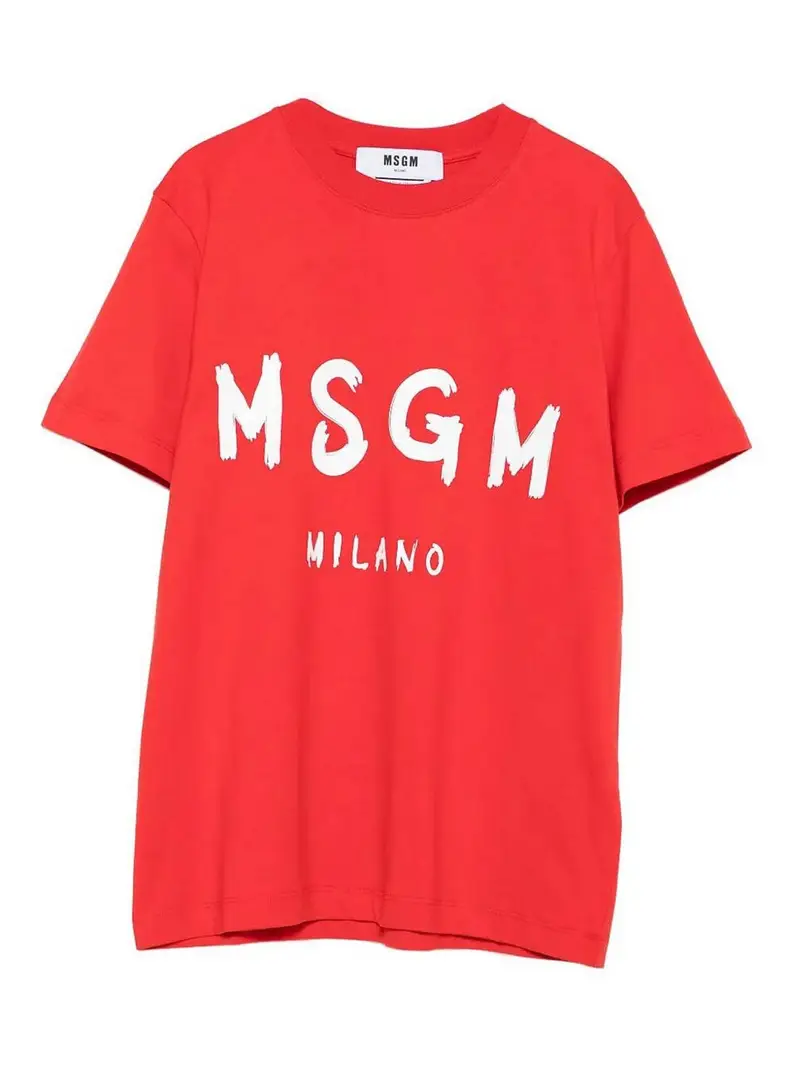 MSGM T-shirt Rosso 3356364