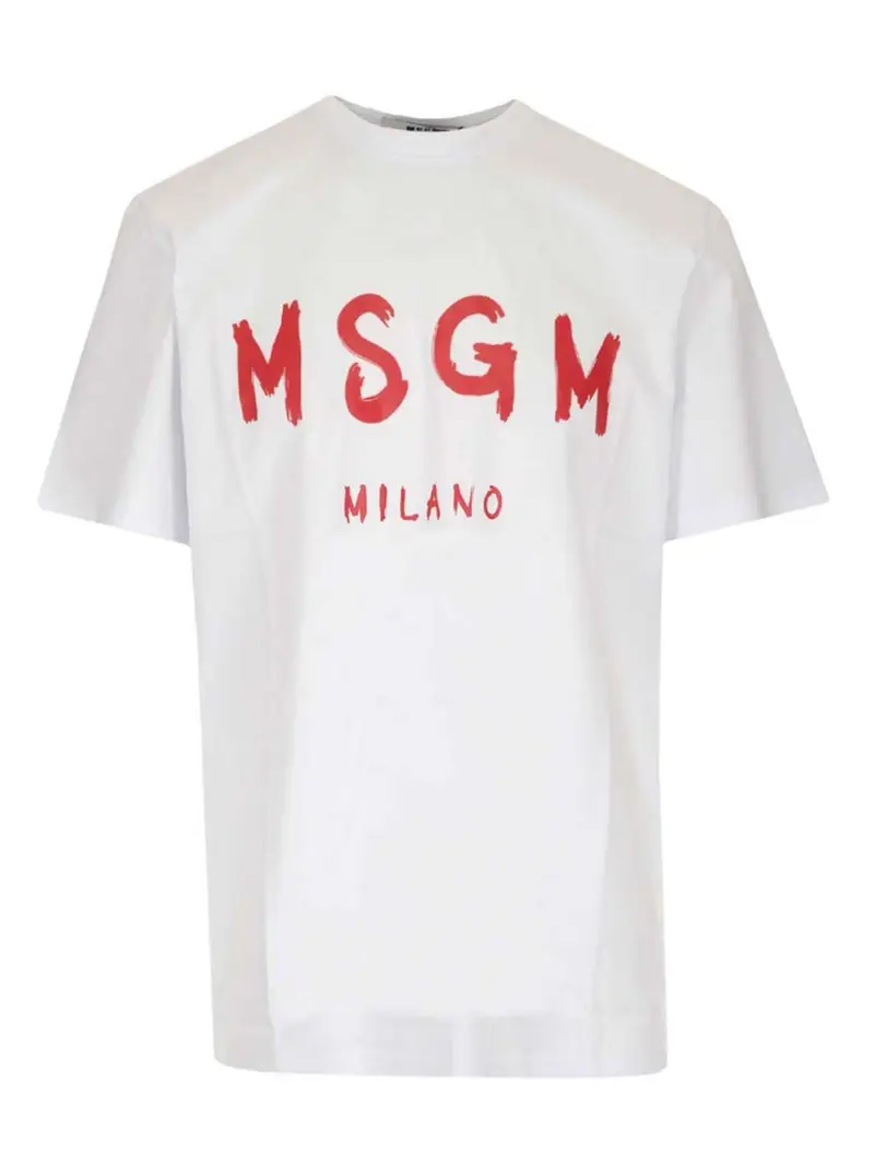 MSGM T-shirt Bianco 3994783