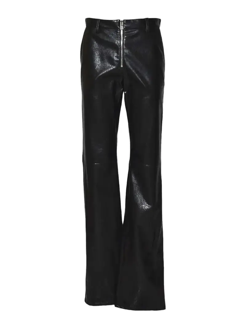 Zip Msgm Pantalone Nero