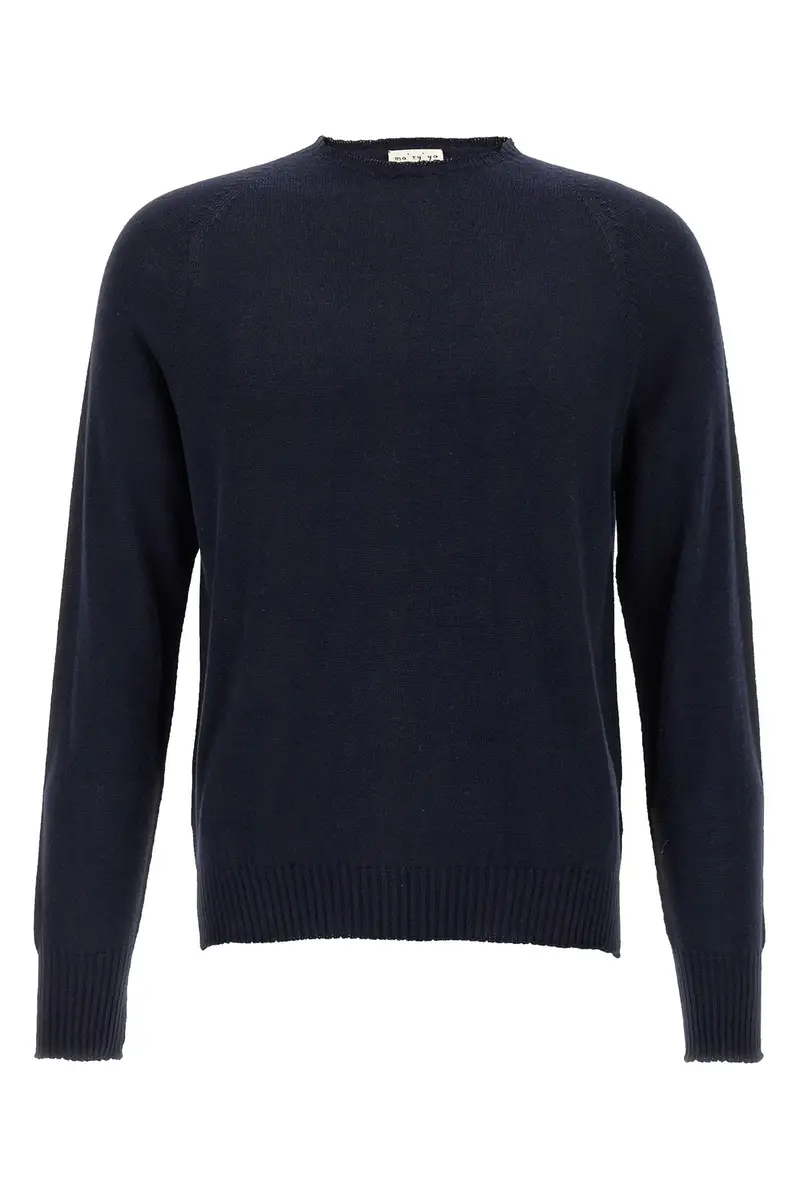 Maglia Cotone Cashmere Blu