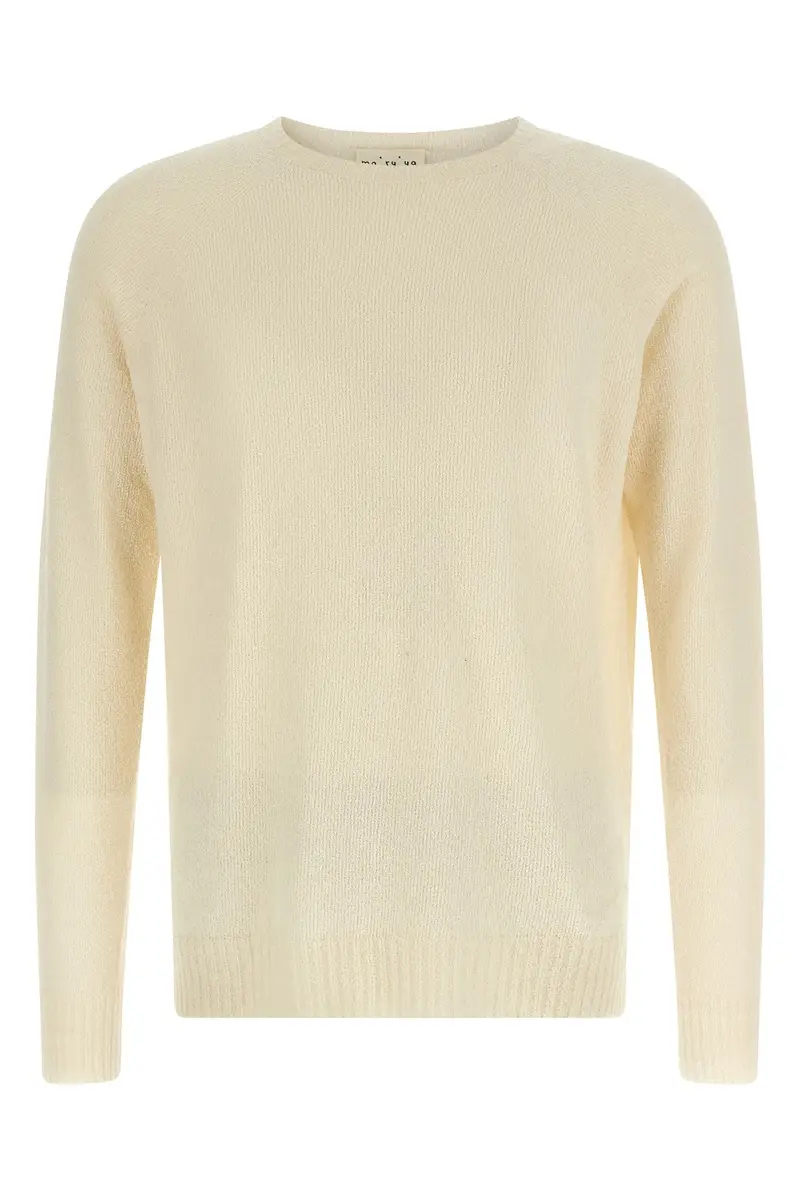 Maglia Effetto Spugnoso Beige