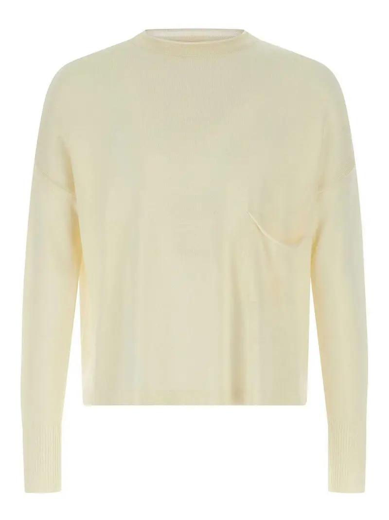 Maglione di lana Bianco