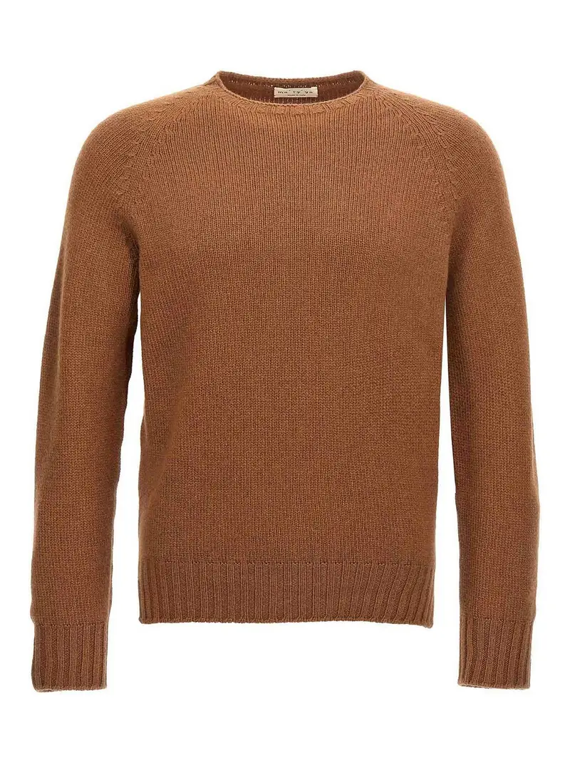 Maglione Girocollo Marrone