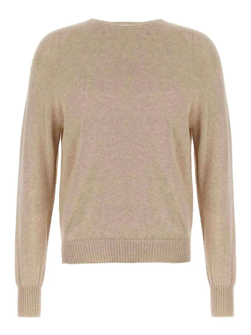 Sighi di cotone cashmere Beige