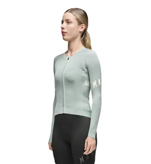 Aeon LS - maglia ciclismo maniche lunghe - donna Green