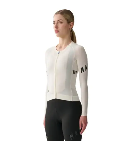 Aeon LS - maglia ciclismo maniche lunghe - donna White