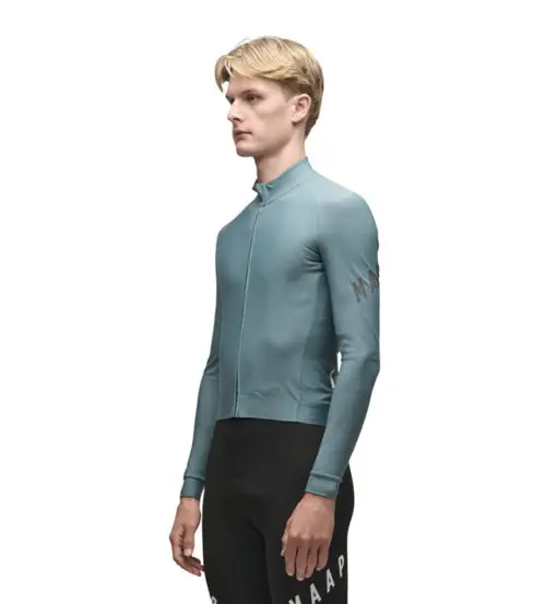 Aeon Thermal LS - maglia ciclismo manica lunga - uomo Green