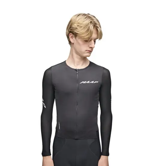 Emerge LS - maglia ciclismo manica lunga - uomo Black