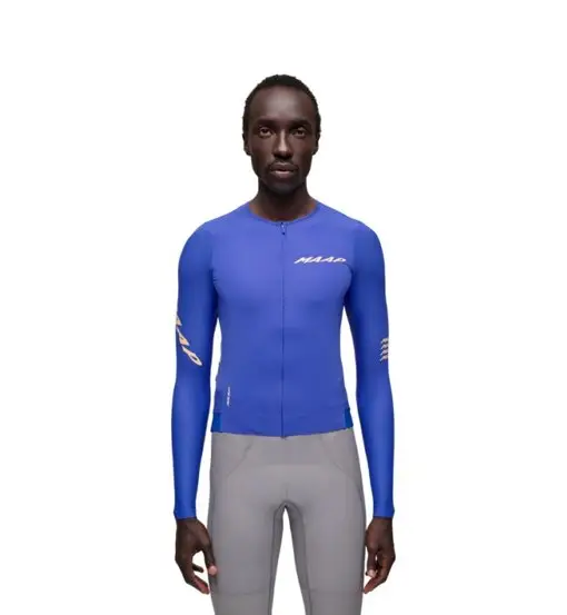 Emerge LS - maglia ciclismo manica lunga - uomo Blue