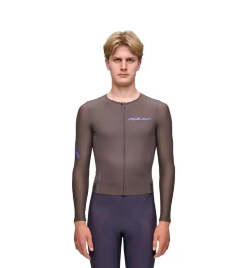 Emerge LS - maglia ciclismo manica lunga - uomo Brown