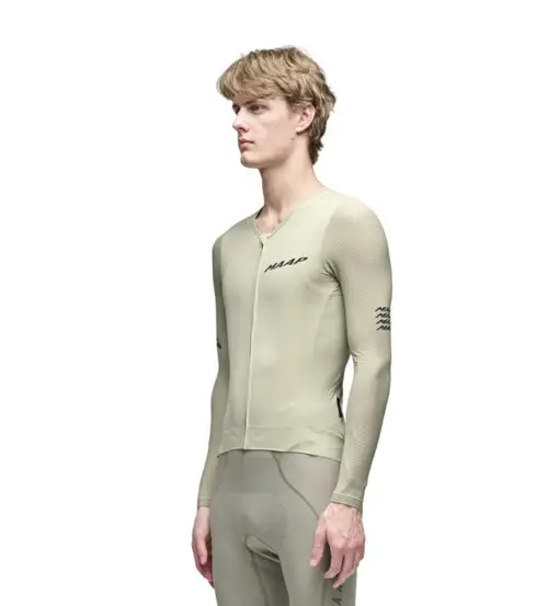 Emerge LS - maglia ciclismo manica lunga - uomo Green