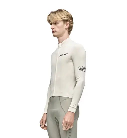 Emerge Thermal LS - maglia ciclismo manica lunga - uomo Light Beige