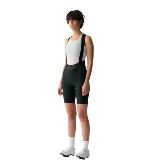 W's Team Bib Cargo - pantaloncino ciclismo - donna Black