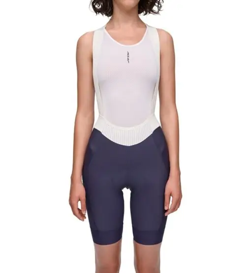 W Team Bib Cargo - pantaloncino ciclismo - donna Blue