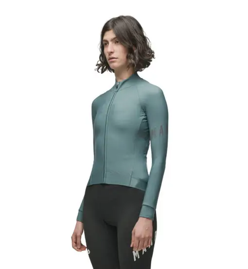 Women Aeon Thermal LS - maglia ciclismo manica lunga - donna Green