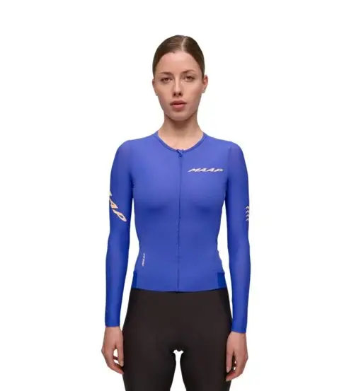 Women Emerge LS - maglia ciclismo manica lunga - donna Blue