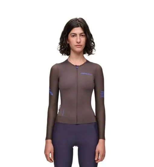 Women Emerge LS - maglia ciclismo manica lunga - donna Brown