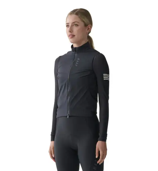 Women Flow Insulated - gilet ciclismo - donna Black