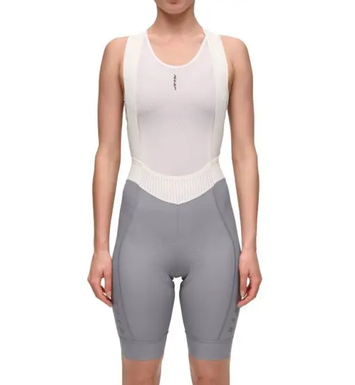 Women s Team Bib Evo - pantaloncini ciclismo - donna Grey