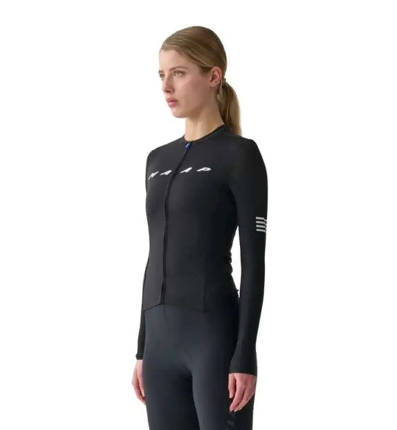 Ws Evade Pro Base LS 2.0 - maglia ciclismo - donna Black