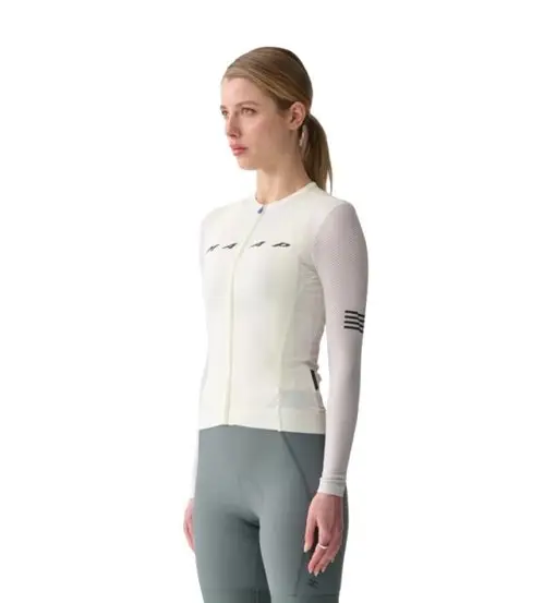 Ws Evade Pro Base LS 2.0 - maglia ciclismo - donna White