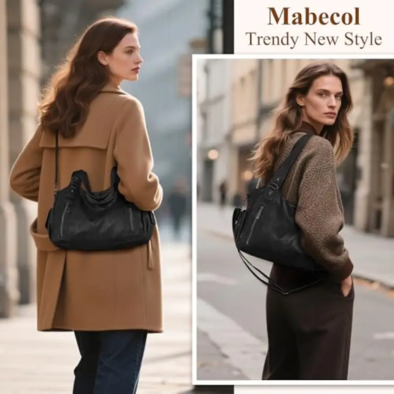 Mabecol Borsa Shopper Donna PU miniatura 2