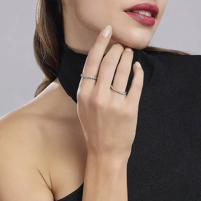 Anello In Argento 925 - Misura 11 - Mabina miniatura 2