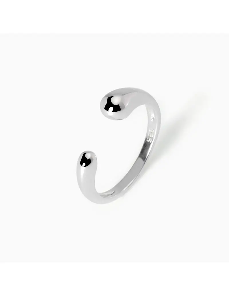 Anello regolabile MABINA Evviva 523438 in argento 925