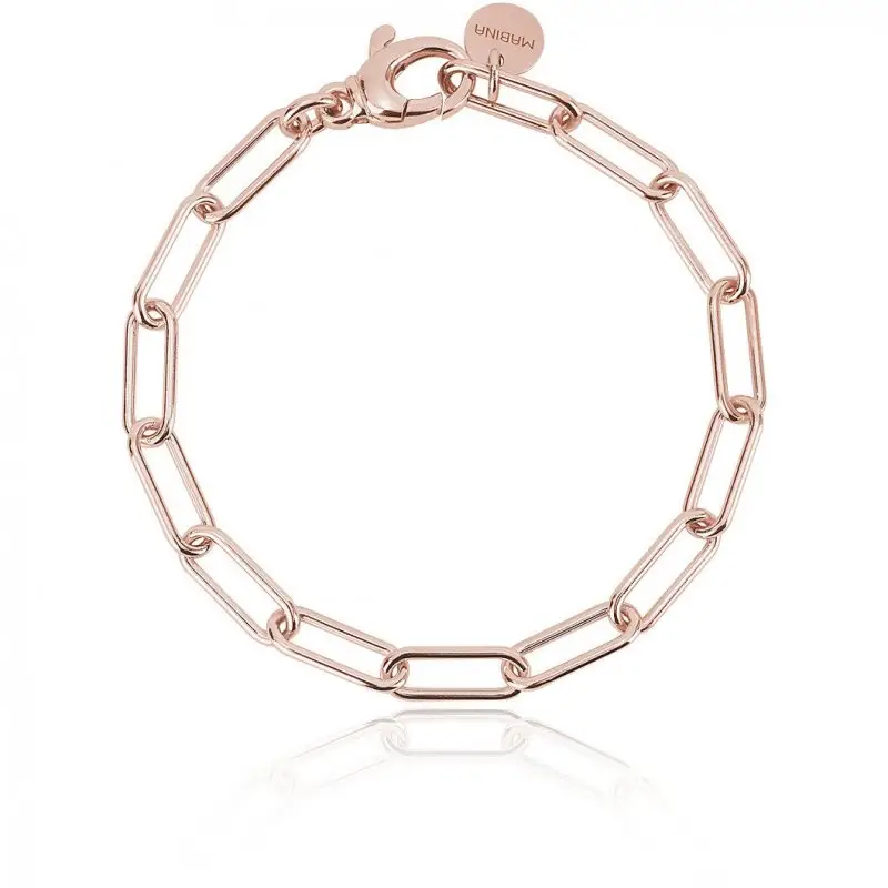 Bracciale Catena Donna Argento 925 Gioiello Mabina Gioielli