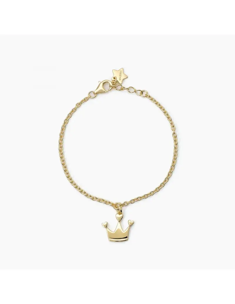 Bracciale MABINA in argento 925 dorato Princess 533604