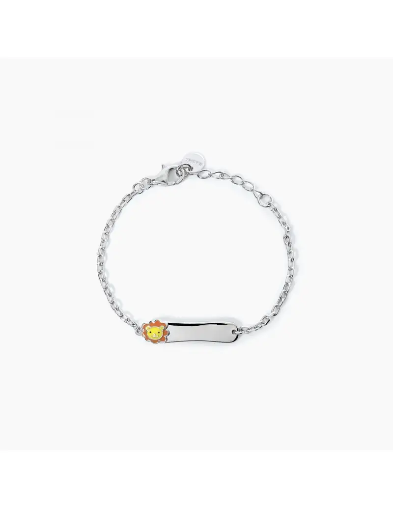 Bracciale MABINA in argento 925 Leoncino con targhetta 533596