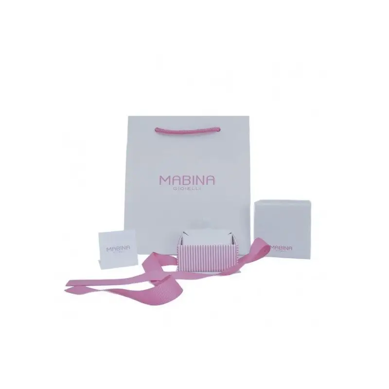 Bracciale Tennis Da Donna In Argento Con Zirconi - Mabina miniatura 2