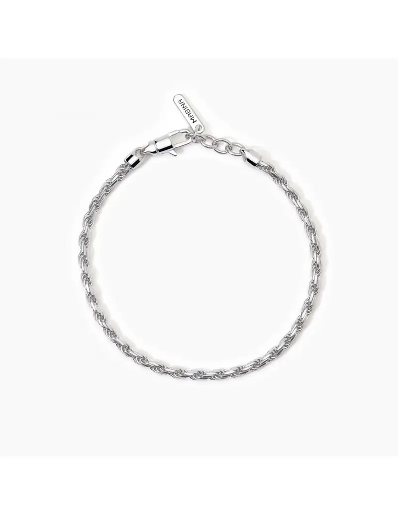 Bracciale Uomo MABINA Every Day 533800 in argento con catena corda