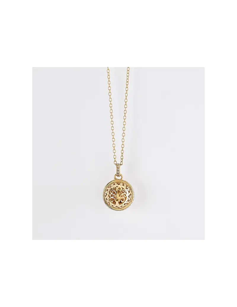 Collana MABINA in argento 925 553440 Chiamangeli Albero della Vita Gold