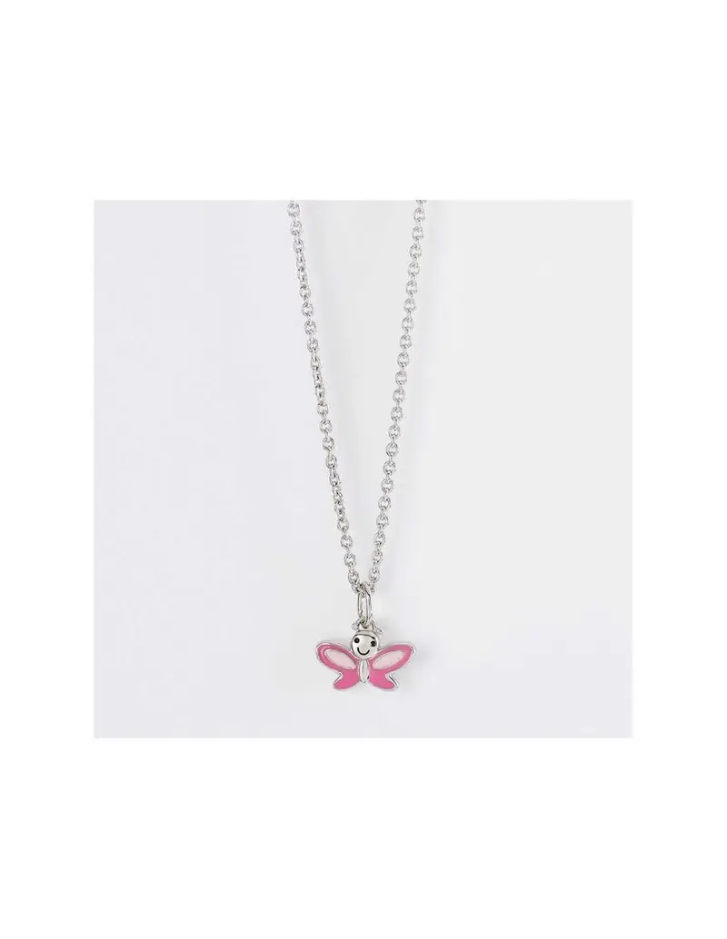 Collana MABINA KIDS in argento 925 553420 Farfalla