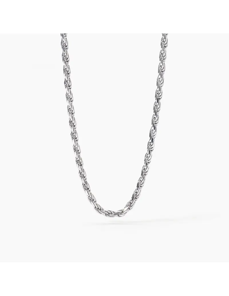 Collana Uomo MABINA Every Day 553630 in argento con catena corda
