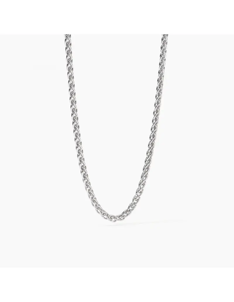 Collana Uomo MABINA Every Day 553631 in argento con catena spiga