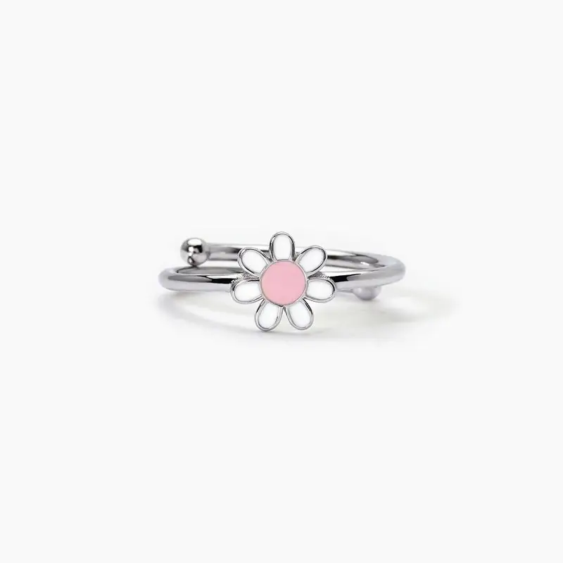 Anello In Argento Con Margheritina Daisy